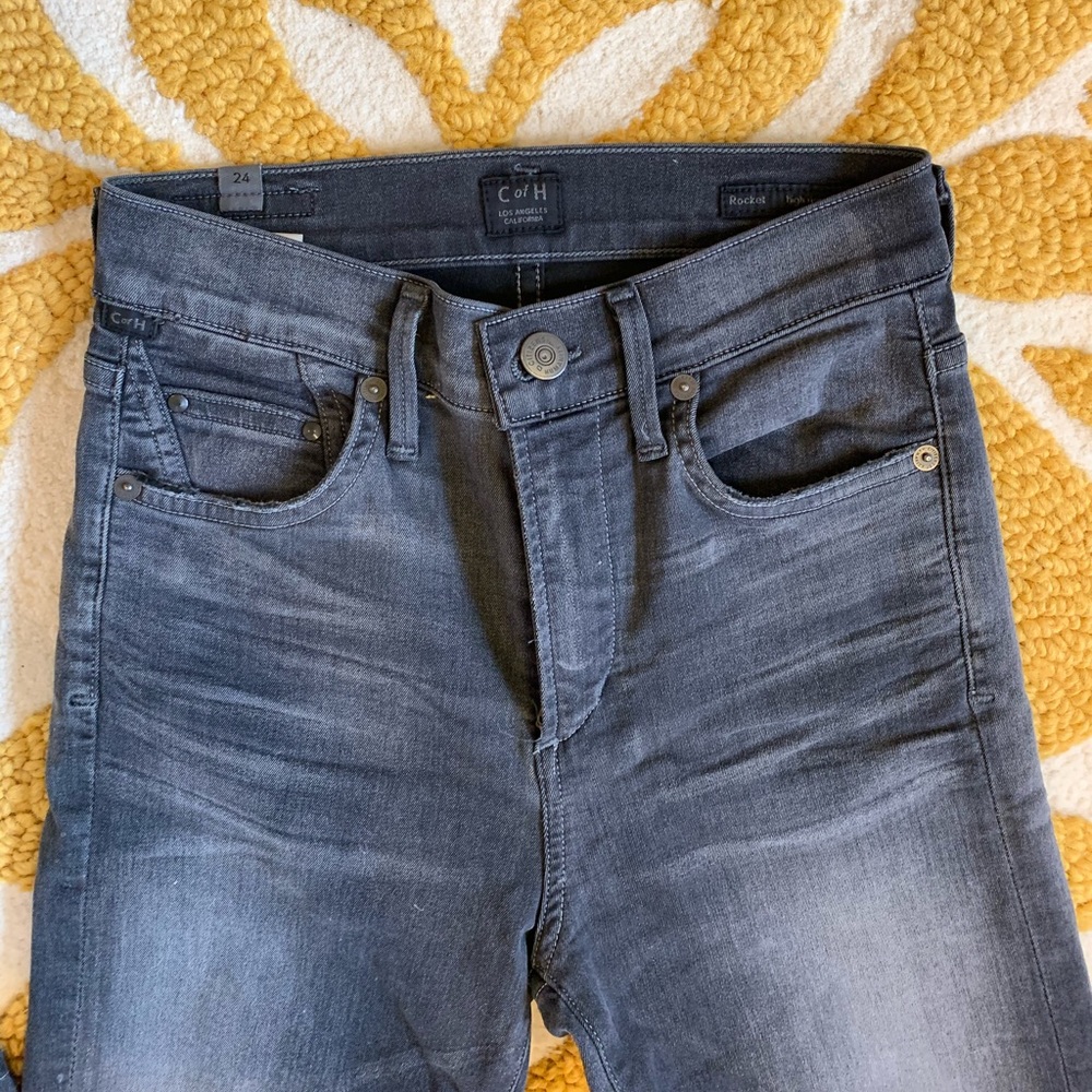 Citizens of Humanity gray skinny jeans